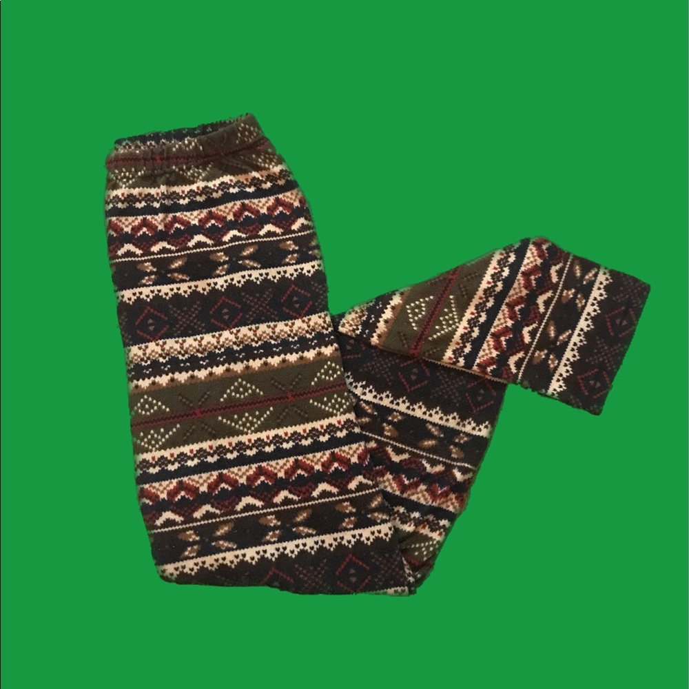 Cozy Fair Isle Leggings